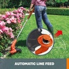 image:imageWorx Cordless String Trimmer 15 Electric Weed Wacker with Dualexit BumpFeed Head 25CC GasLike 40V Weed Eater with Brushless Motor 2  40 Ah Batteries amp Charger Included WG18510 20V 2 in 1 Trimmer w1 20 Ah Battery
