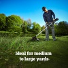 image:imageWorx Cordless String Trimmer 15 Electric Weed Wacker with Dualexit BumpFeed Head 25CC GasLike 40V Weed Eater with Brushless Motor 2  40 Ah Batteries amp Charger Included WG18515 40V Trimmer w2 40 Ah Batteries