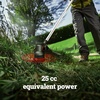 image:imageWorx Cordless String Trimmer 15 Electric Weed Wacker with Dualexit BumpFeed Head 25CC GasLike 40V Weed Eater with Brushless Motor 2  40 Ah Batteries amp Charger Included WG18515 40V Trimmer w2 40 Ah Batteries