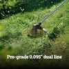image:imageWorx Cordless String Trimmer 15 Electric Weed Wacker with Dualexit BumpFeed Head 25CC GasLike 40V Weed Eater with Brushless Motor 2  40 Ah Batteries amp Charger Included WG18515 40V Trimmer w2 40 Ah Batteries