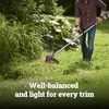 image:imageWorx Cordless String Trimmer 15 Electric Weed Wacker with Dualexit BumpFeed Head 25CC GasLike 40V Weed Eater with Brushless Motor 2  40 Ah Batteries amp Charger Included WG18515 40V Trimmer w2 40 Ah Batteries