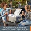 image:imageWorx Electric amp Battery Powered Cooler with Power Share40V Electric  Cordless Cooler