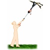 image:imageWorx WA0163 JawSaw 5 Extension Pole for WG307 amp WG308 Electric Chainsaws