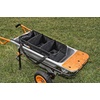image:imageWorx WA0234 Aerocart Wheelbarrow Adjustable Tub Organizer