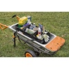 image:imageWorx WA0234 Aerocart Wheelbarrow Adjustable Tub Organizer
