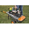 image:imageWorx WA0234 Aerocart Wheelbarrow Adjustable Tub Organizer