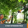 image:imageWorx WG321 20V Power Share JawSaw Cordless Chainsaw with 5ft Extension Pole