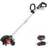image:imageWORX Nitro Cordless Lawn Edger 7 Grass Edger with 3 Depth Settings 20V Trencher with Dual Wheels amp Brushless Motor Battery amp Charger Not Included WG8989Lawn Edger w1 40 Ah Battery