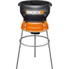 image:imageWorx 13 Amp Electric Leaf Mulcher Leaf Shredder with HighCompression Mulching Powerful amp Compact Yard Waste Shredder Corded WG430