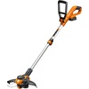 image:imageWorx Cordless String Trimmer amp Lawn Edger 13 Electric Weed Wacker with Command Feed 40V Weed Eater with 90 Pivoting Head 2 Batteries amp Charger Included WG18412 20V Trimmer w1 20 Ah Battery