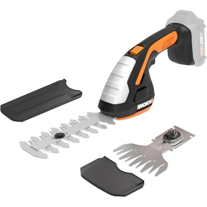 image:imageWORX 2 in 1 Cordless Hedge Trimmer 4 Grass Shear amp 8 Shrub Trimmer with 2 Blades Battery amp Charger Not Included WG80198 20V Shrubber TrimmerTool Only