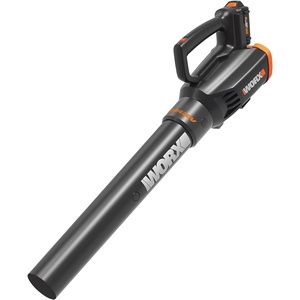 image:imageWORX Cordless Leaf Blower Electric Blower with Turbine Fan Blowers for Lawn Care with 2 Speed Control Battery amp Charger Not Included WG5479360CFM 20V BlowerTool Only