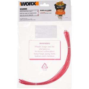 image:imageWORX FlexALine 24Pack 13 Replacement Line for WG430 Electric Leaf Mulcher WA0050