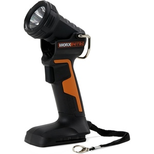 image:imageWORX Nitro 20V LED Work Light PowerShare 160350 Lumens Portable Light LED Flashlight with Flexible Pivoting Head WX025L9  Tool Only