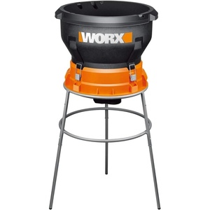 image:imageWorx 13 Amp Electric Leaf Mulcher Leaf Shredder with HighCompression Mulching Powerful amp Compact Yard Waste Shredder Corded WG430
