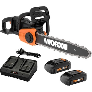image:imageWorx 40V 14 Cordless Chainsaw Power Share with AutoTension  WG384 Batteries amp Charger Included