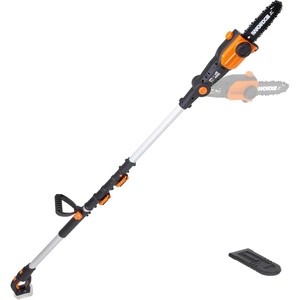 image:imageWorx Nitro 20V 8  cordless pole chainsaw tool only WG3499Battery  Charger Not Included