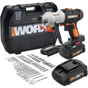 image:imageWorx WX176L1 20V Power Share Switchdriver 2in1 Cordless Drill amp Driver with 67pc Kit