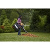 image:imageWORX Trivac 3 in 1 Electric Leaf Blower for Lawn Care Leaf Vacuum with 350 CFM amp 210 MPH Leaf Mulcher with Metal Impeller WG509350CFM BlowerVacMulcher