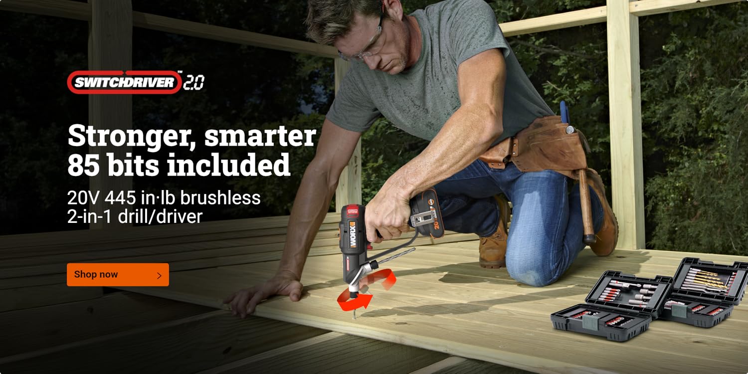 WORX | Innovation For Every Maker – Brushless Cordless Power & Garden Equipment For DIYers