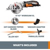 image:imageWorx WX429L 4 Amp WORXSAW 45 Electric Compact Circular Saw