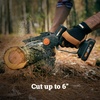 image:imageWorx Nitro 20V 5 Cordless Brushless Chainsaw 20 Ah Battery and Charger Included WG3255 Brushless Purning Saw Tool Only