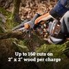 image:imageWorx Nitro 20V 5 Cordless Brushless Chainsaw 20 Ah Battery and Charger Included WG3255 Brushless Purning Saw Tool Only