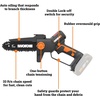 image:imageWorx Nitro 20V 5 Cordless Brushless Chainsaw 20 Ah Battery and Charger Included WG3256 Brushless Purning Saw Tool Only