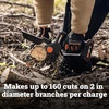 image:imageWorx Nitro 20V 5 Cordless Brushless Chainsaw 20 Ah Battery and Charger Included WG3256 Brushless Purning Saw Tool Only