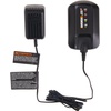 image:imageWORX WA3575 20V PowerShare 20 Ah Replacement Battery amp WA3742 3 to 5 Hour Charger for 20V Lithium Ion BatteriesBattery  Charger