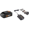 image:imageWORX WA3575 20V PowerShare 20 Ah Replacement Battery amp WA3742 3 to 5 Hour Charger for 20V Lithium Ion BatteriesBattery  Charger