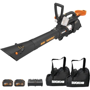 image:imageWORX Trivac 40V 3in1 Cordless Leaf BlowerVacuumMulcher WG588
