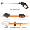 image:imageWORX Hydroshot 20V Power Share 320 PSI Portable Power Cleaner WG620 Battery amp Charger Includedw 20V 40Ah Battery  Charger
